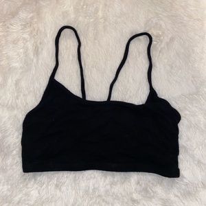 Black bra